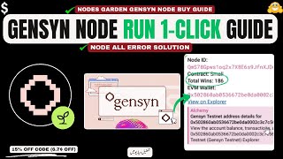 Gensyn Node Run Full Guide ✅ | VPS Setup, Mobile & PC Nodes Garden Setup | All Errors Fixed