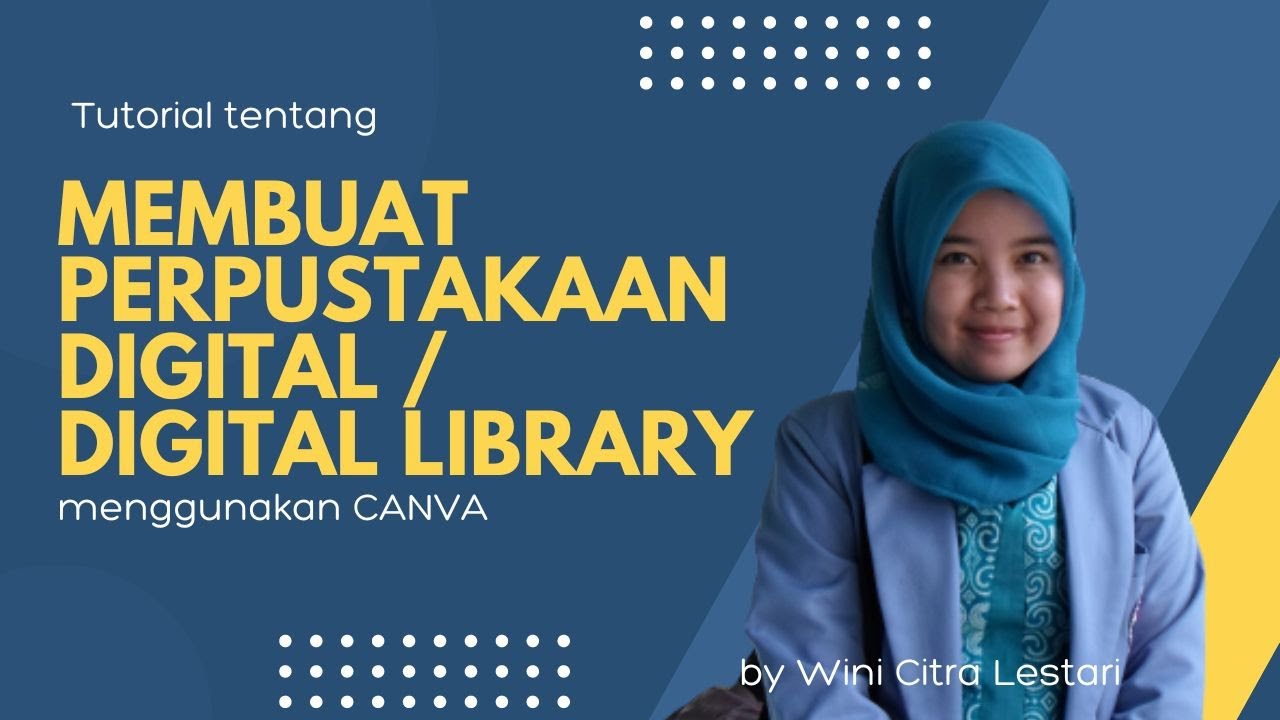 Membuat Perpustakaan Digital How To Make Digital Library Youtube