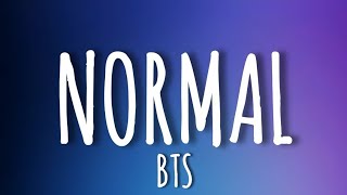 BTS (방탄소년단) - Normal | Korean Version | Romanized Easy Lyrics 