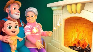 Skidamarink Song with Grandparents + More Newborn Baby Nursery Rhymes & Kids Songs
