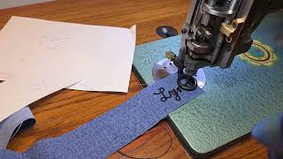 Chain Stitch Embroidery Machine Name Demo