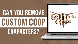 Can You Remove Custom Co-Op Characters From Party Baldur&rsquo;s Gate 3?