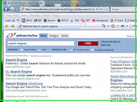 Search Engine Database