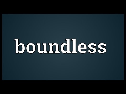 Boundless Meaning