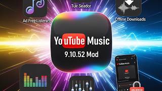 YOUTUBE MUSIC MOD 9.10.52 TERBARU 2026‼️PREMIUM UNLOCKED + BACKGROUND PLAY & NO ADS