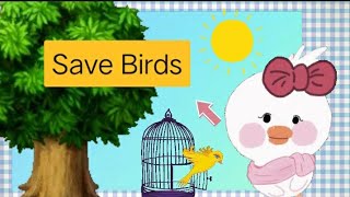 Rhyme on save bird for competition ||Poem on birds