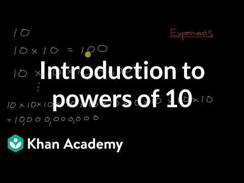 Introduction To Powers Of 10