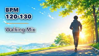 Walking Workout Music 120-130 BPM | 30 Min Upbeat Mix for Treadmill & Brisk Walking