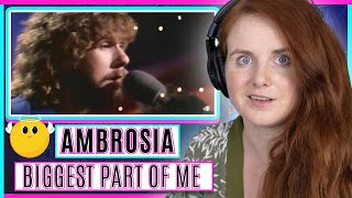 Vocal Coach discovers Ambrosia - Biggest Part Of Me (Live)