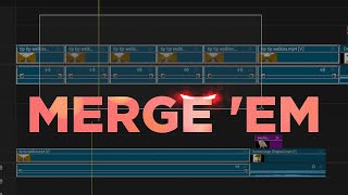 How to 🔩 Merge Clips in Premiere Pro