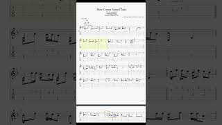 For Classical Guitar - Here Comes Santa Claus (Christmas Song) #classicalguitar #guitartabs