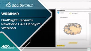 DraftSight  Kapsamlı Paketlerle CAD Deneyimi Webinarı