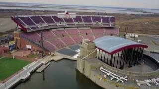 Jones Beach Theater Aerial Tour