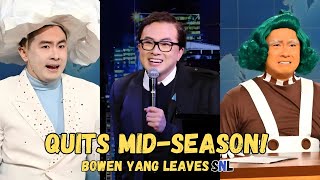 Bowen Yang QUITS SNL Mid-Season: Shocking Exit After Ariana Grande Episode