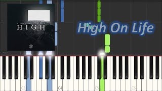 Martin Garrix ft. Bonn - High On Life (Piano Cover + MIDI + Sheets)|Magic Hands
