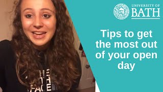 How to get the most out of your University open day