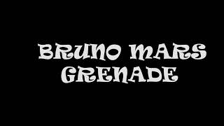 BRUNO MARS -GRENADE( LYRICS)