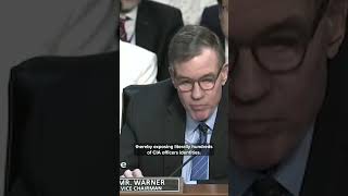 Heated exchange between Intel Admin and Senator over war plans leak