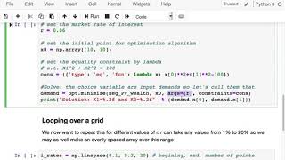 Tutorial 4 SciPy and grid Optimization