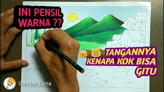 Menggambar Pemandangan Pantai Menggunakan Pensil Warna 180_X_320_jpg