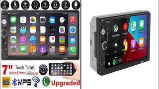 Double 2Din Car Stereo Bluetooth MP5 Player FM Radio USB/TF/Android & IOS Phone