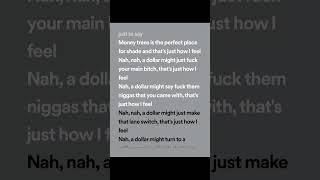 Kendrick Lamar - Money Trees (lyrics spotify version) ft. Jay Rock