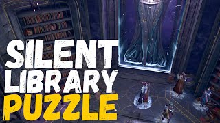 Baldur's Gate 3 Silent Library Puzzle | How to solve the Silent Library riddle in Baldur's Gate 3