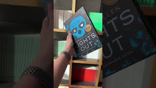 Somebody’s watching me? Is it Josh??!! The & Noble Exclusive Edition of LIGHTS OUT by Allen is