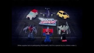 McDonald's Happy Meal ad - Transformers (TF Animated logo variant, 2008)