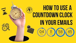 Use A Countdown Clock in Your Emails To Increase Clicks and Conversions