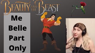 Me Beauty and the Beast Female part only (lyrics and instrumental)