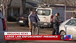 Deputies respond to Greenville County residence for warrant service