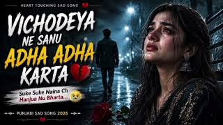 💔 Sad Song Lyrics 2026 | Heart Touching Hindi & Urdu Lyrics | Broken Heart Status | Emotional Songs