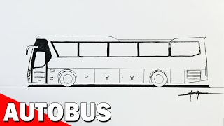 Como DIBUJAR un AUTOB&Uacute;S SUPER Facil