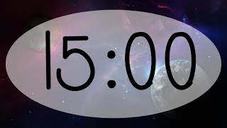 15 minute timer Space, Galaxy, Universe, Cosmos