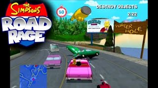 The Simpsons: Road Rage ... (PS2) Gameplay