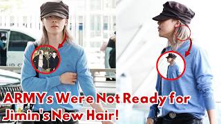 Jimin's NEW Silver Hair at the Airport Has ARMY Completely Losing It!