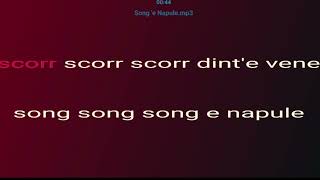 song e' Napule karaoke