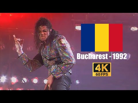 Michael Jackson Jam Live In Bucharest October 1st 1992 4k60fps