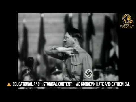 Hitler & Goebbels at Berlin Sportpalast (1933) | Nazi Rally After Hitler Becomes Chancellor