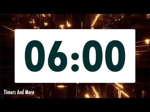 6 Minute Timer Loud Alarm