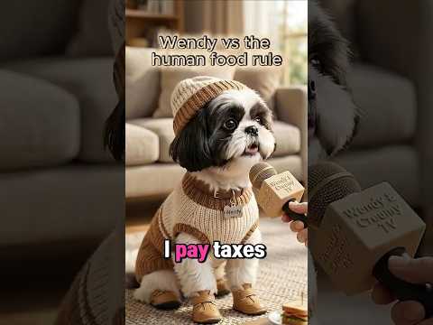 Wendy&rsquo;s Argument About Human Food 😂 | Talking Dog Interview