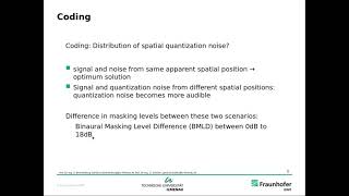 Lecture Audio Coding, Part 11, Stereo
