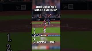 ANGRIEST ANNOUNCER MOMENTS in MLB history!