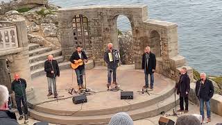 Fisherman&rsquo;s Friends singing No Hopers Jokers and Rogues, Jolly Roving Tar and Leaving Tipperary 2021