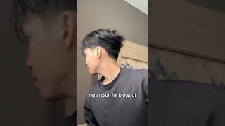 easy styling blowout #blowout #taper #straighthair #haircut #fyp