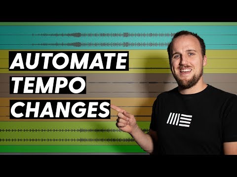 ABLETON LIVE WORSHIP TUTORIAL | How to automate tempo changes in arrangement view