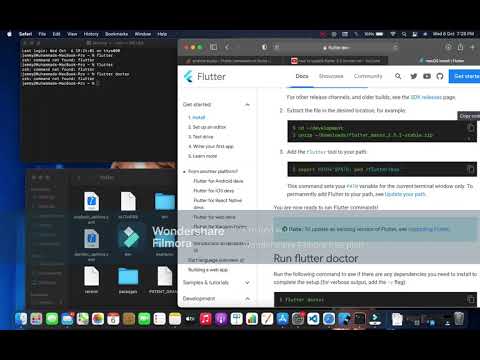 Flutter Command Not Found On Mac M1 For Zsh