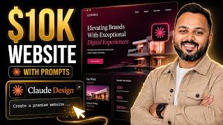 Build a Website using Claude Design &mdash; Just a Few Prompts!