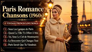 Paris Romance Chansons 💕 Timeless French Love Songs for the Heart | Vintage 60s Playlist